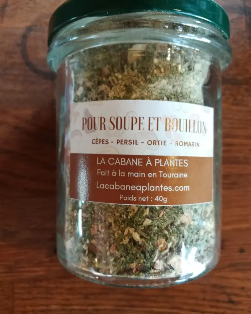Pour soupes et bouillons : Cèpes