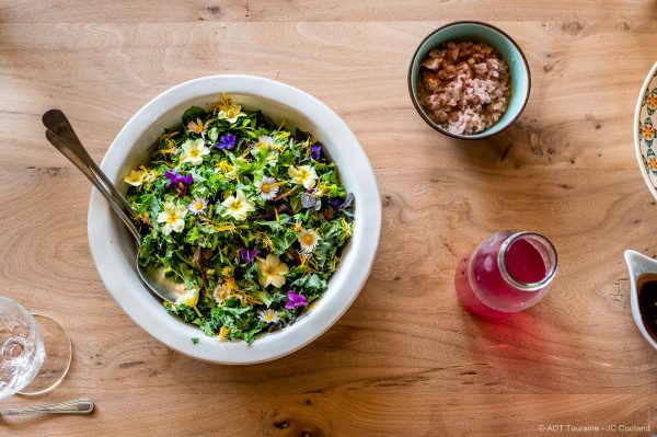 Cuisine des plantes et fleurs aromatiques