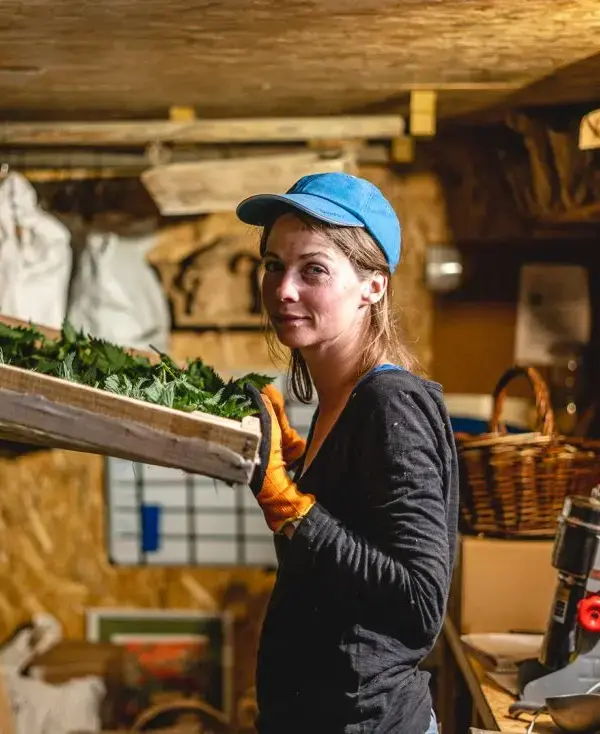 Juliette Mallet-Krier à la ferme