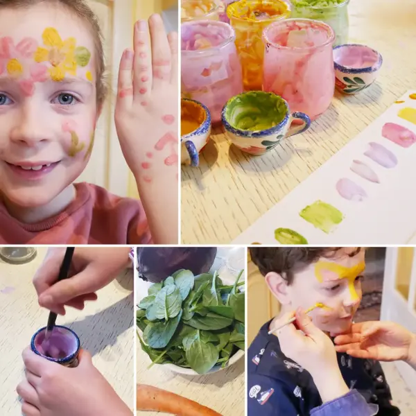 Atelier de Peinture et Maquillage Végétal pour enfant