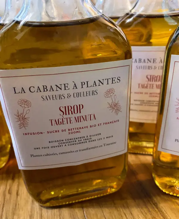 sirop tagete minuta Sirop de Tagète minuta