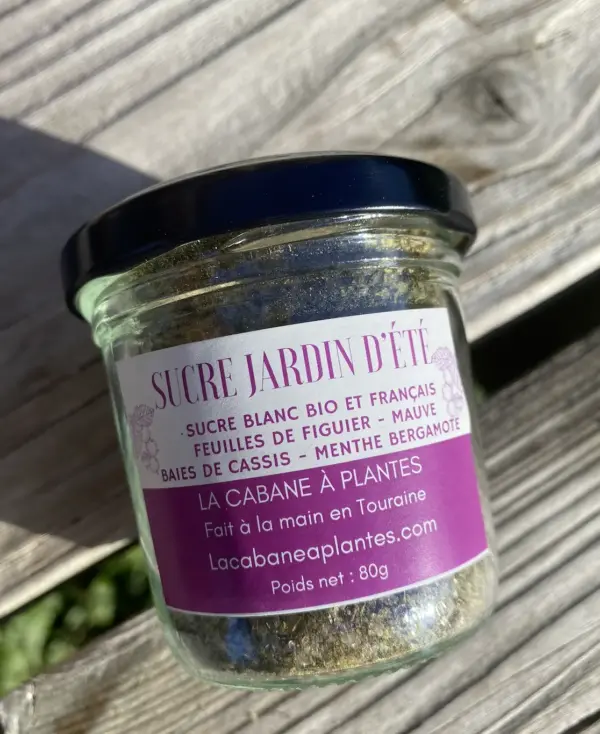 jardin dété : Sucre parfumé aux plantes Sucre Jardin d'été